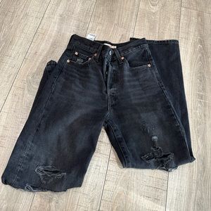 Levi’s ribcage straight ankle